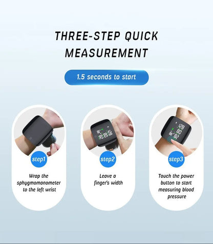 PulseGuard™ Wrist Blood Pressure Monitor